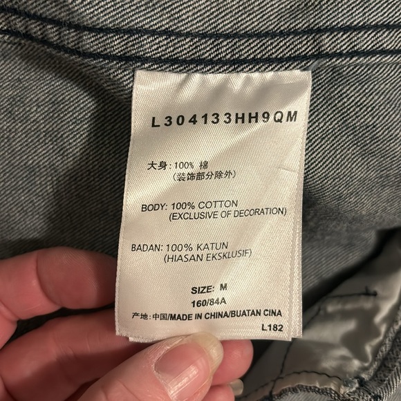 VINTAGE MARVEL COMICS LEE PAINTED LONG ZIP TO SHORT JEAN JACKET LEE BUTTONS MED - Picture 11 of 12